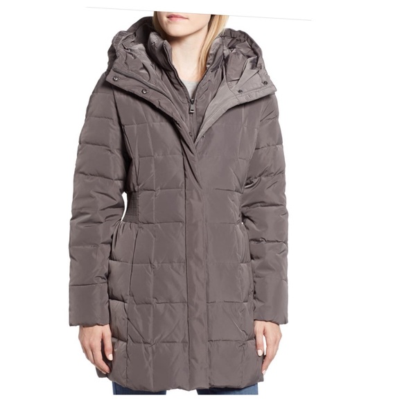 Cole Haan Hooded Down & Feather Jacket - Picture 3 of 4